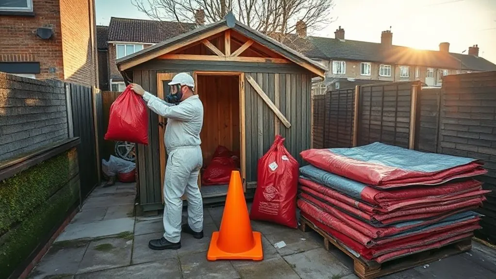 Garage & Shed Roof Removal in St Paul's — HSE-licensed specialists